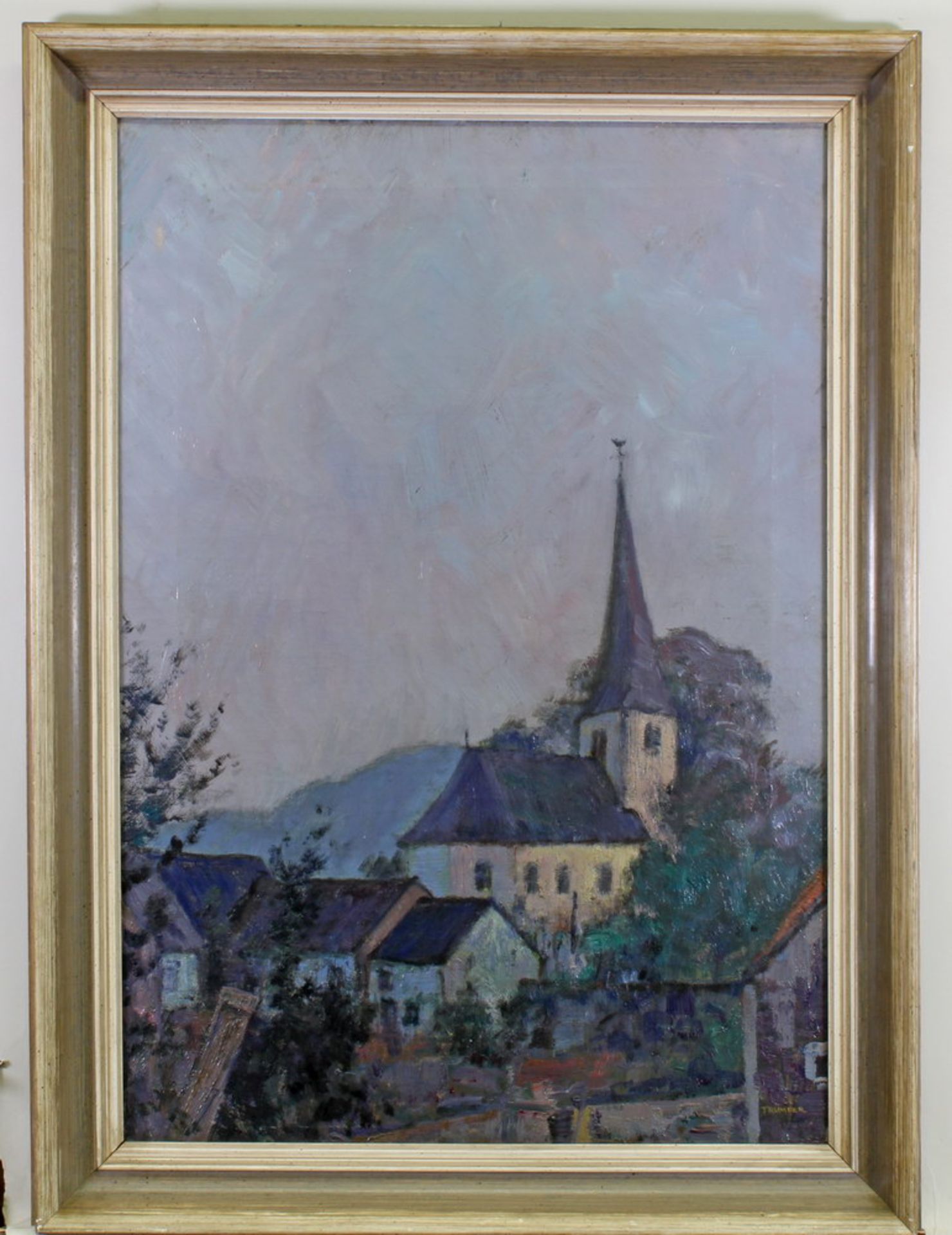 Trümper, August (1874 Altona - 1956 Oberhausen, deutscher Maler, Grafiker und Aquarellist), "Blick - Bild 2 aus 4