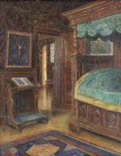 Parmentier, Pol C. (geb. 1902, belgischer Stillleben- und Interieurmaler), "Interieur", Öl auf