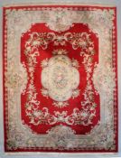 Aubusson-Teppich, wohl China, 20. Jh., ca. 3.97 x 3.05 m