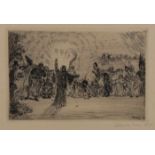 Ensor, James (1860 Ostende - 1949 ebda., Studium an der KA Brüssel, in der Hauptsache Autodidakt,