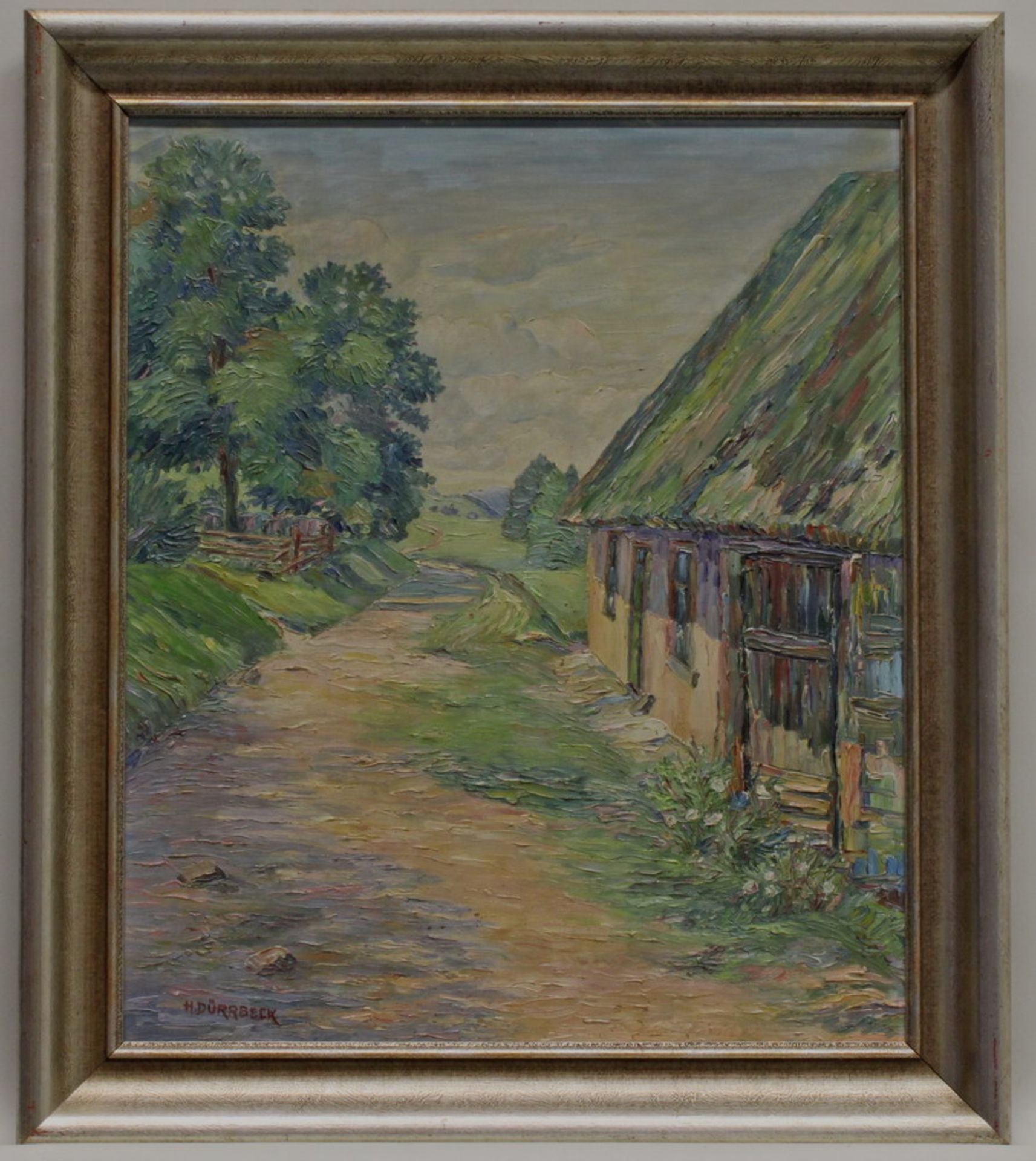 Dürrbeck, Hans (1897 Weißenstadt/Oberfranken - 1967 Boos/Kreis Mayen-Koblenz, Landschaftsmaler), " - Image 2 of 4