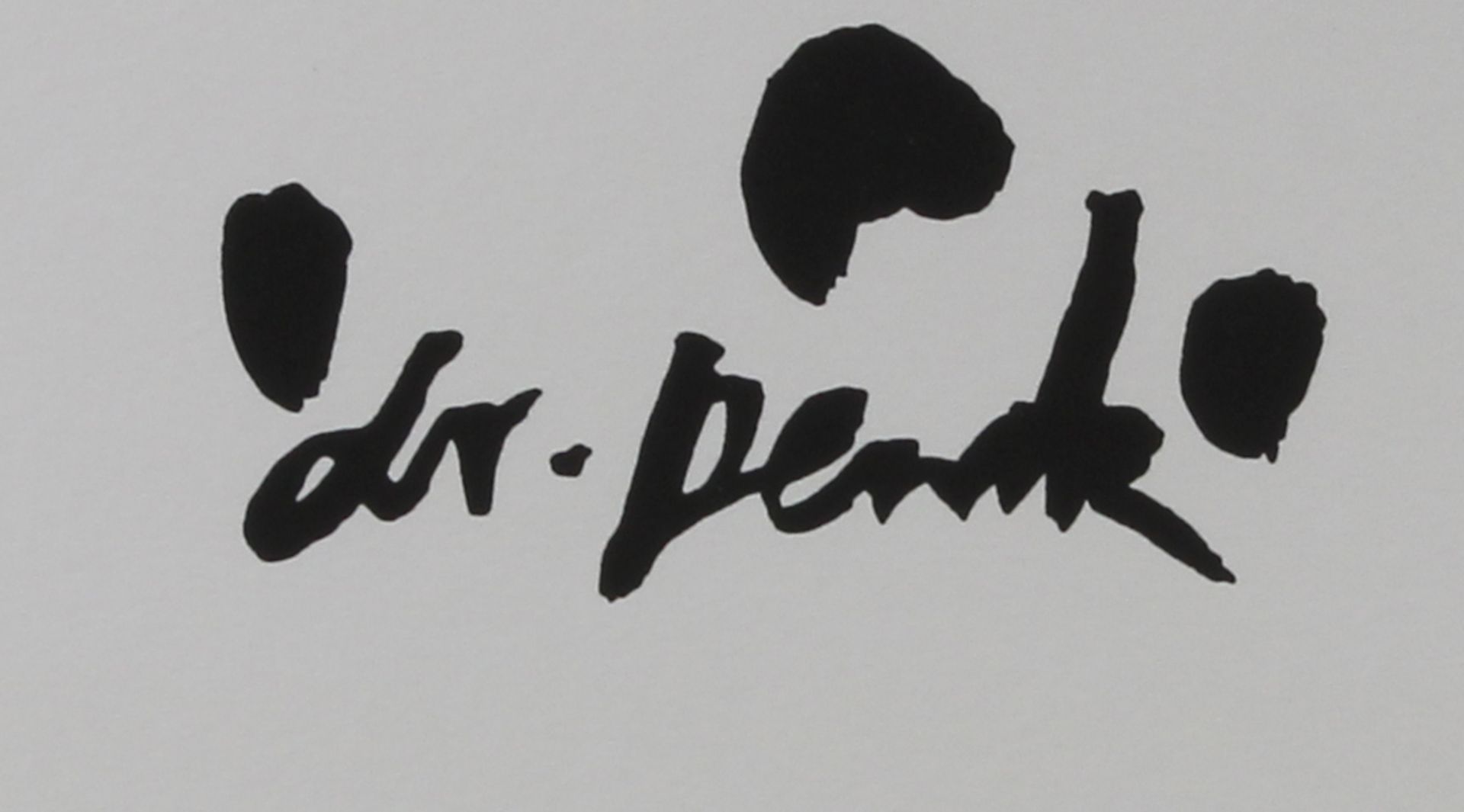 Penck, A.R. (1939 Dresden - 2017 Zürich, bedeutender zeitgenössischer Künstler und Vater der Neuen - Bild 3 aus 3