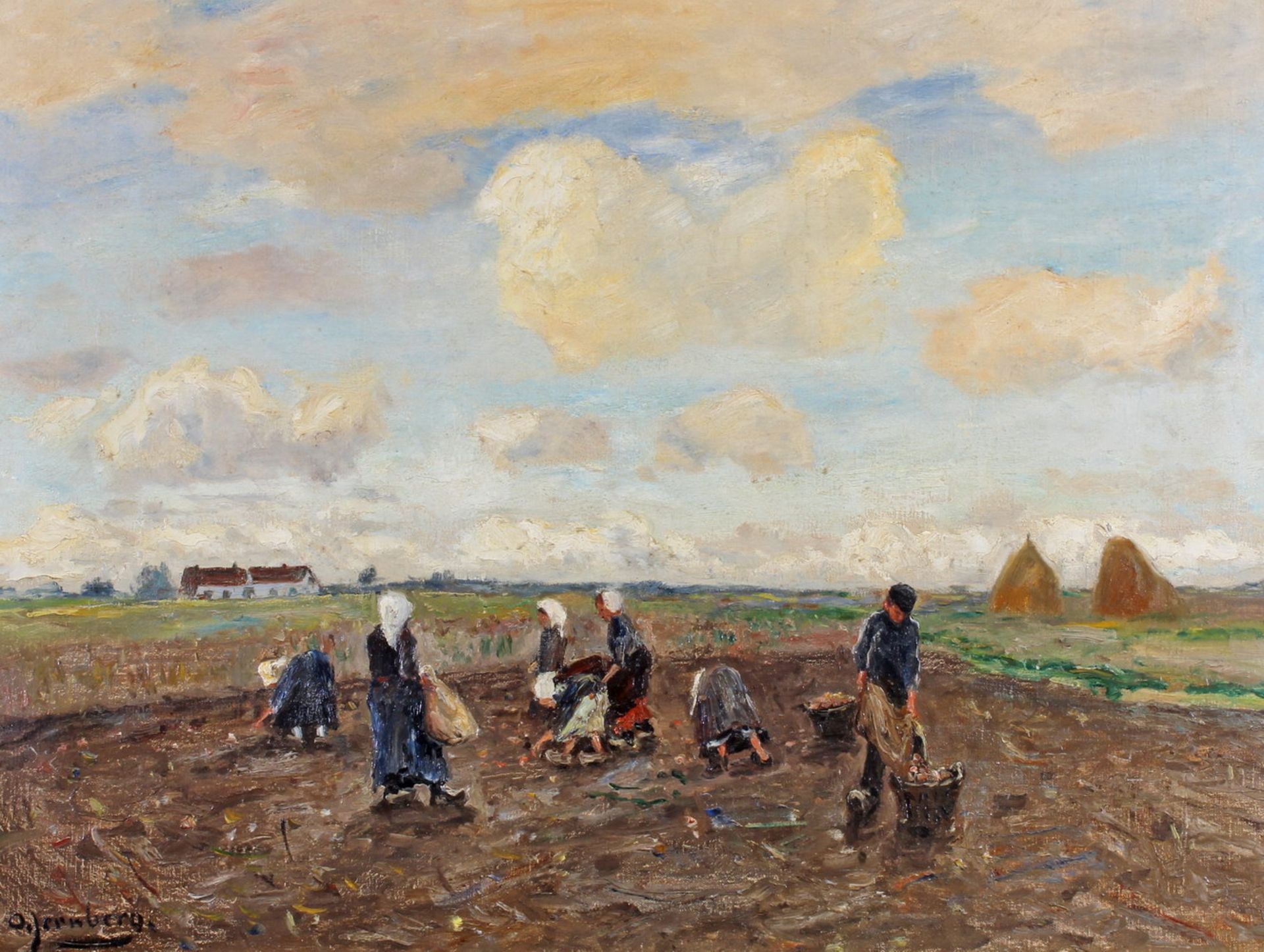 Jernberg, Olof August Anders (1855 Düsseldorf - 1935 Berlin, Sohn u. Schüler seines Vaters August