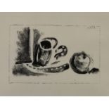 Picasso, Pablo (1881 Malaga - 1973 Mougins), nach, 2 Lithografien, "Petit Pot de Fleur" und "Tasse