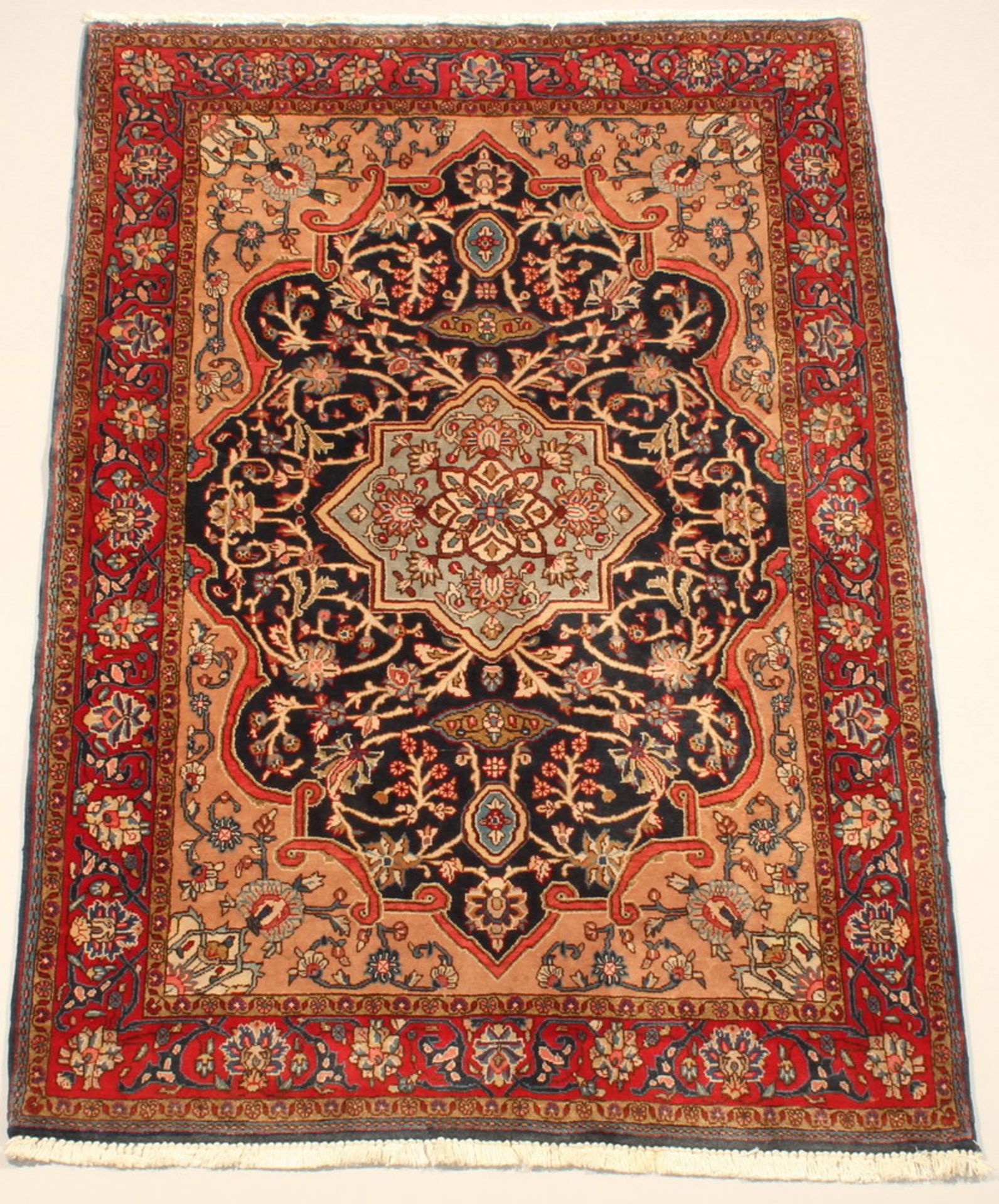 Sarough, Iran, Korkwolle, alt, ca. 1.54 x 1.06 m