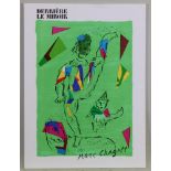 Chagall, Marc (1887 Witebsk - 1985 Saint Paul de Vence), Künstler-Edition, "Derrière le Miroir, No