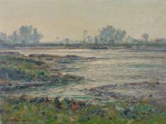 Köhler, Fritz (1887 Moritzberg - 1972 Düsseldorf, Landschafts- und Marinemaler in Düsseldorf), "