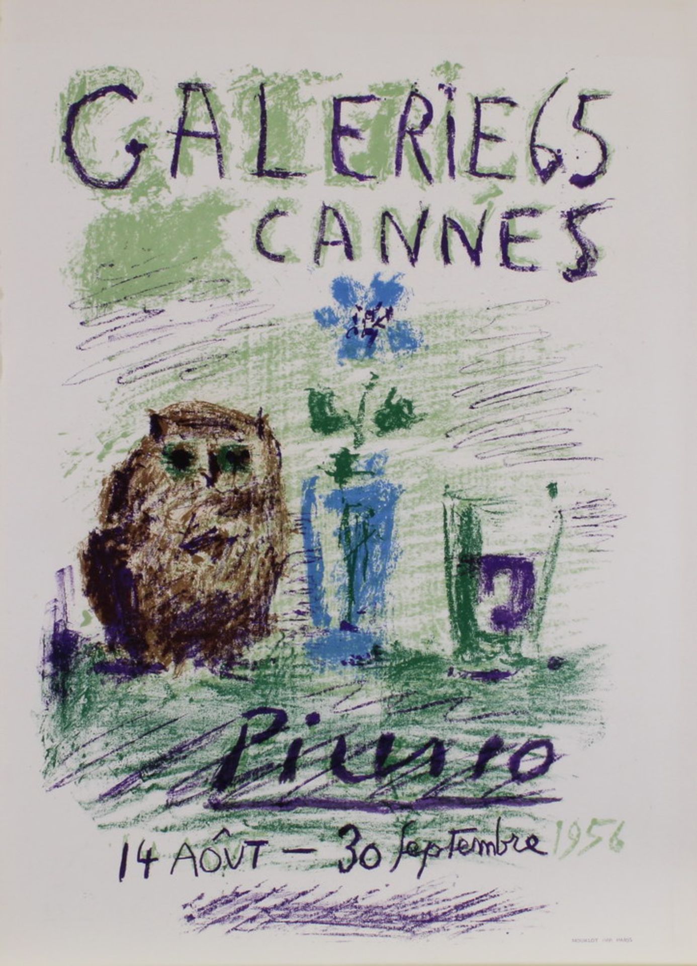 Chagall, Marc (1887 Witebsk - 1985 Saint Paul de Vence), u.a., Mappe mit 47 Ausstellungsplakaten, " - Image 19 of 20