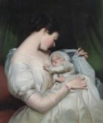 Sant, James (1820 Croydon - 1916 London), nach/zugeschrieben, "Elizabeth Sant, die Frau des