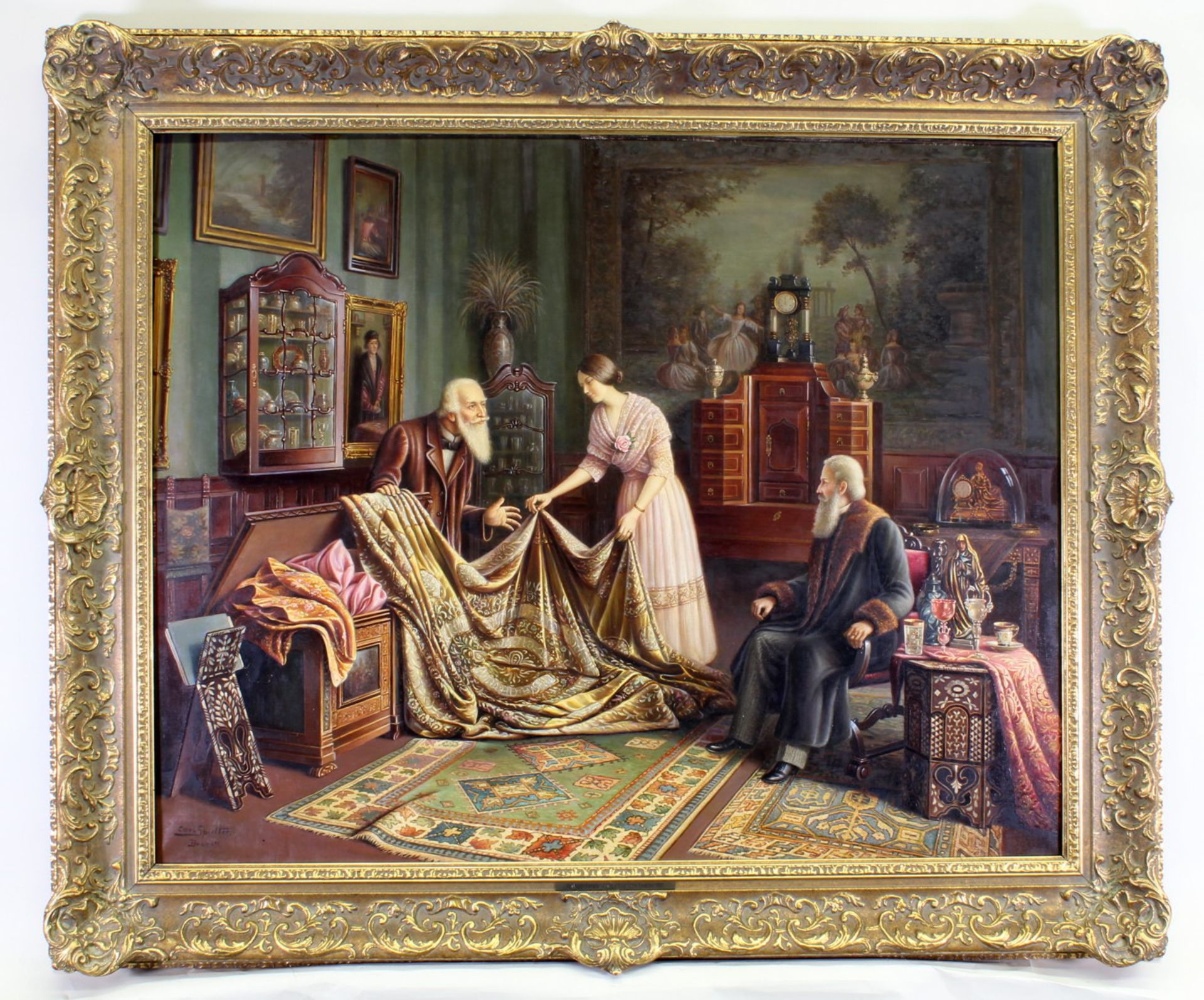 Spielter, Carl Johann (1851 Bremen - 1922 ebd., Studium an der Akademien der bild. Künste in München - Image 2 of 7