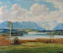 Knobloch, Josef Rolf (1891 Böhmisch Kamnitz - 1964 München, in München tätiger Landschaftsmaler), "