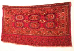 Front einer Tschowal (Tasche), Turkmenien, ca. 1.43 x 0.81 m