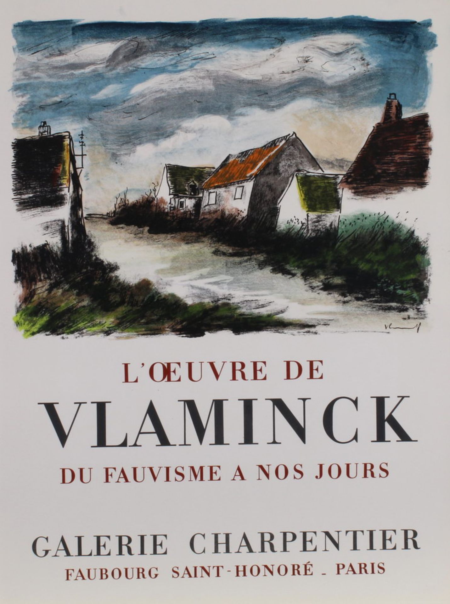 Chagall, Marc (1887 Witebsk - 1985 Saint Paul de Vence), u.a., Mappe mit 47 Ausstellungsplakaten, " - Bild 14 aus 20