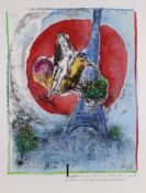 Chagall, Marc (1887 Witebsk - 1985 Saint Paul de Vence), u.a., Mappe mit 47 Ausstellungsplakaten, "