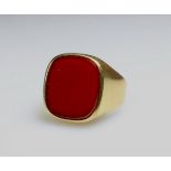 Ring, GG 585, Karneol, 4 g, RM 16.5