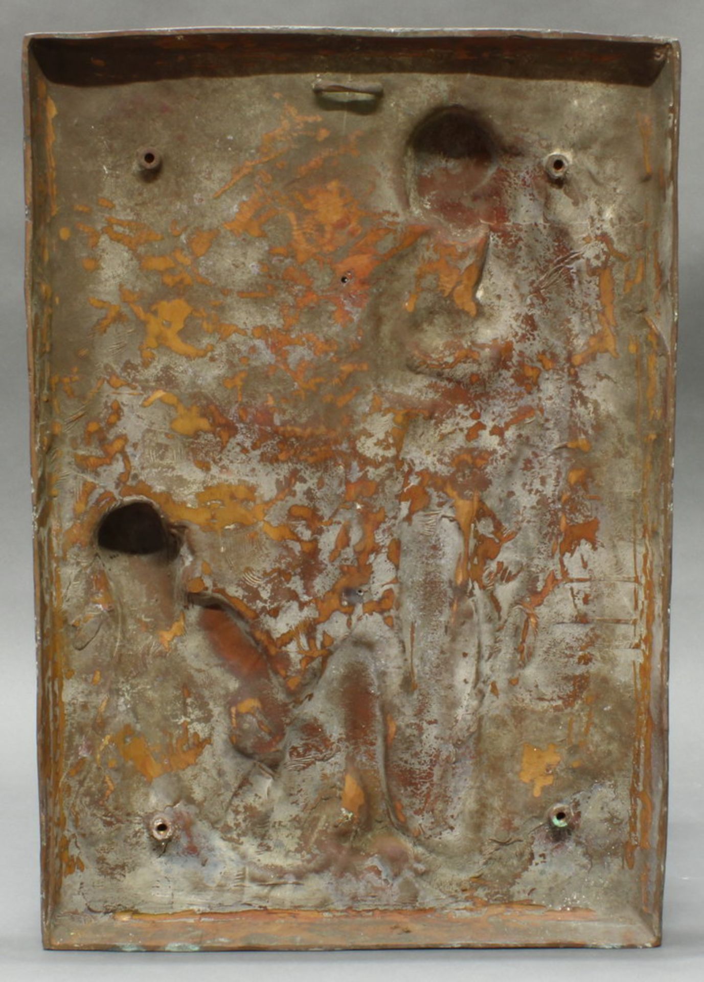 Bronzerelief, braun patiniert, "Badende", unten rechts monogrammiert MK (ligiert), 61 x 42 cm. - Bild 5 aus 5