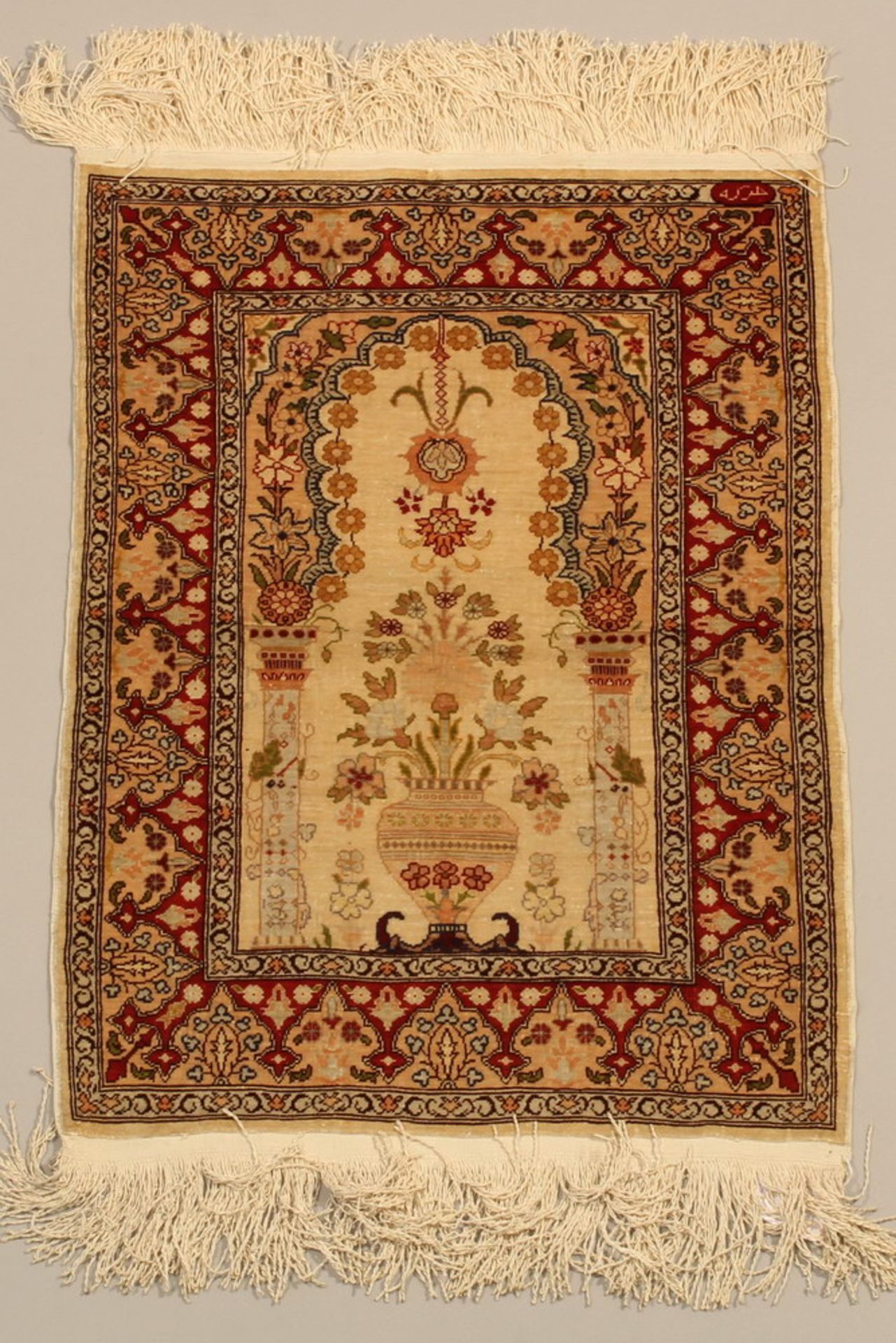 Gebets-Hereke, Türkei, Seide, alt, ca. 0.64 x 0.46 m