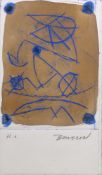 Bresson, Pierre (geb. 1941), 2 Druckgrafiken, "Abstrakte Komposition", eines nummeriert unten