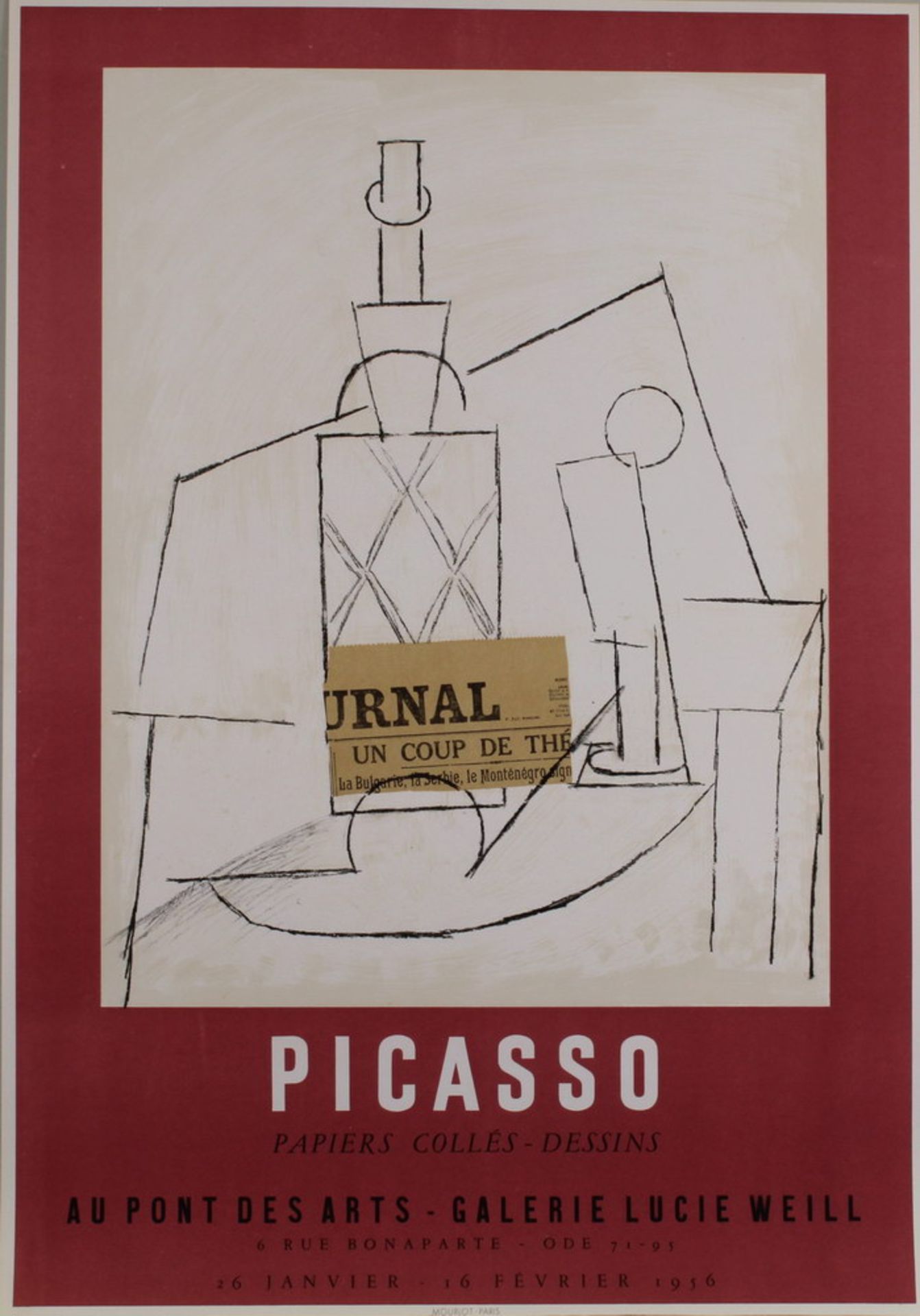 Chagall, Marc (1887 Witebsk - 1985 Saint Paul de Vence), u.a., Mappe mit 47 Ausstellungsplakaten, " - Bild 5 aus 20