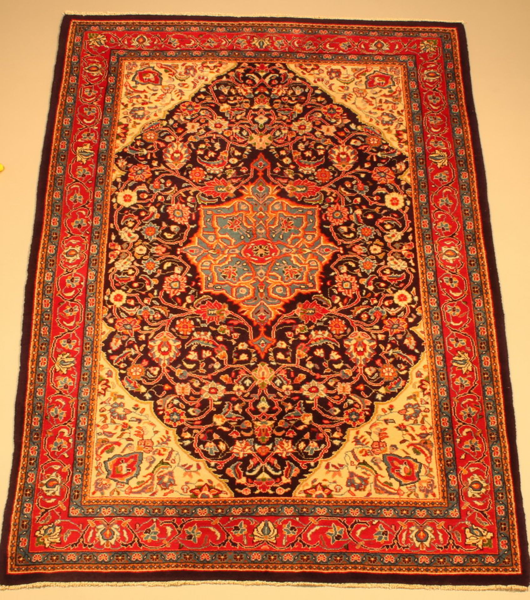 Sarough, Iran, Korkwolle, ca. 1.40 x 1.38 m