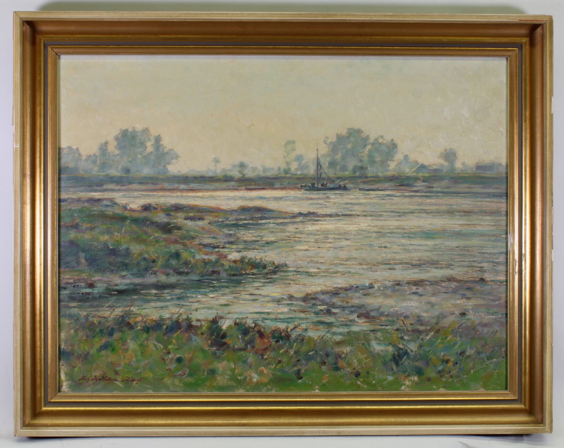 Köhler, Fritz (1887 Moritzberg - 1972 Düsseldorf, Landschafts- und Marinemaler in Düsseldorf), " - Image 2 of 4