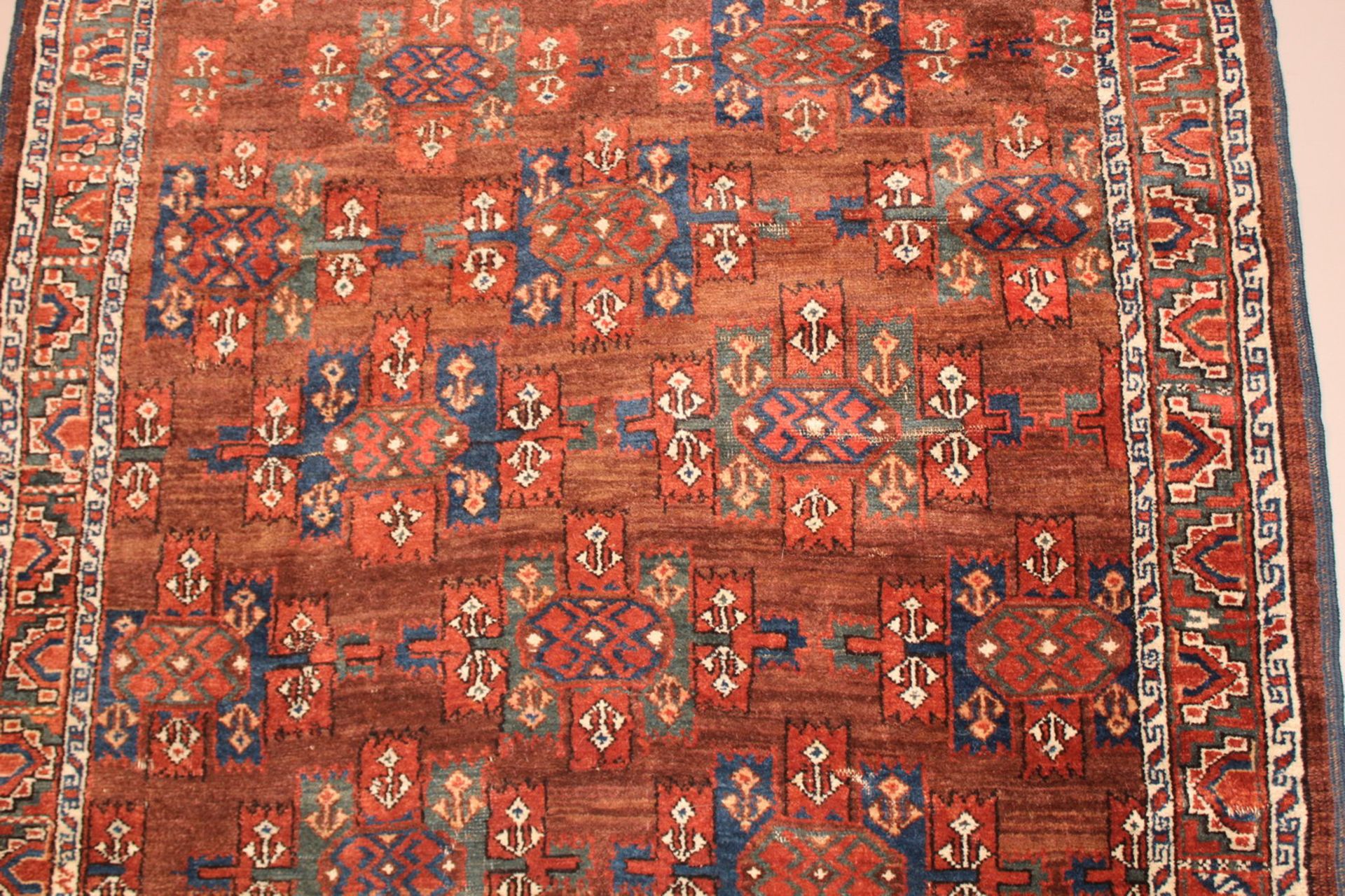 Yomoud, Turkmenien, alt, ca. 1.84 x 1.17 m - Image 4 of 5