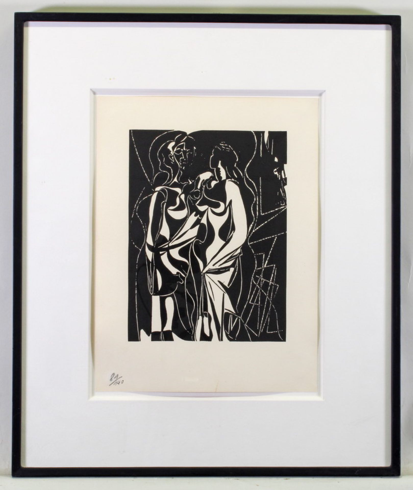 Aubert, Georges (1886 La Chaux-de-Fonds - 1961 Genf), nach einer Zeichnung von Pablo Picasso - Image 2 of 2