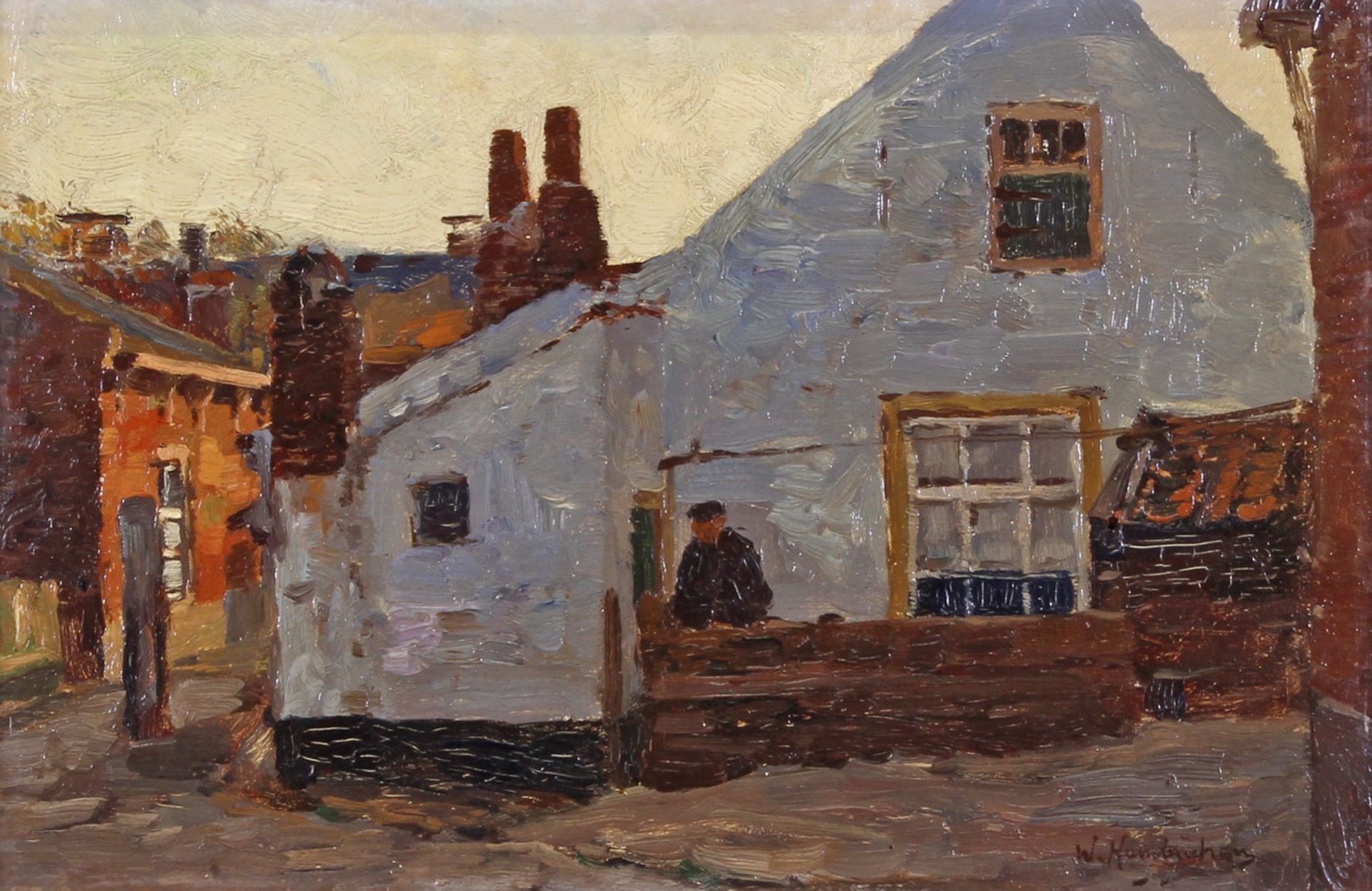 Hambüchen, Wilhelm (Düsseldorf 1869 - 1939, Studium an der Kunstgewerbeschule in Düsseldorf, in