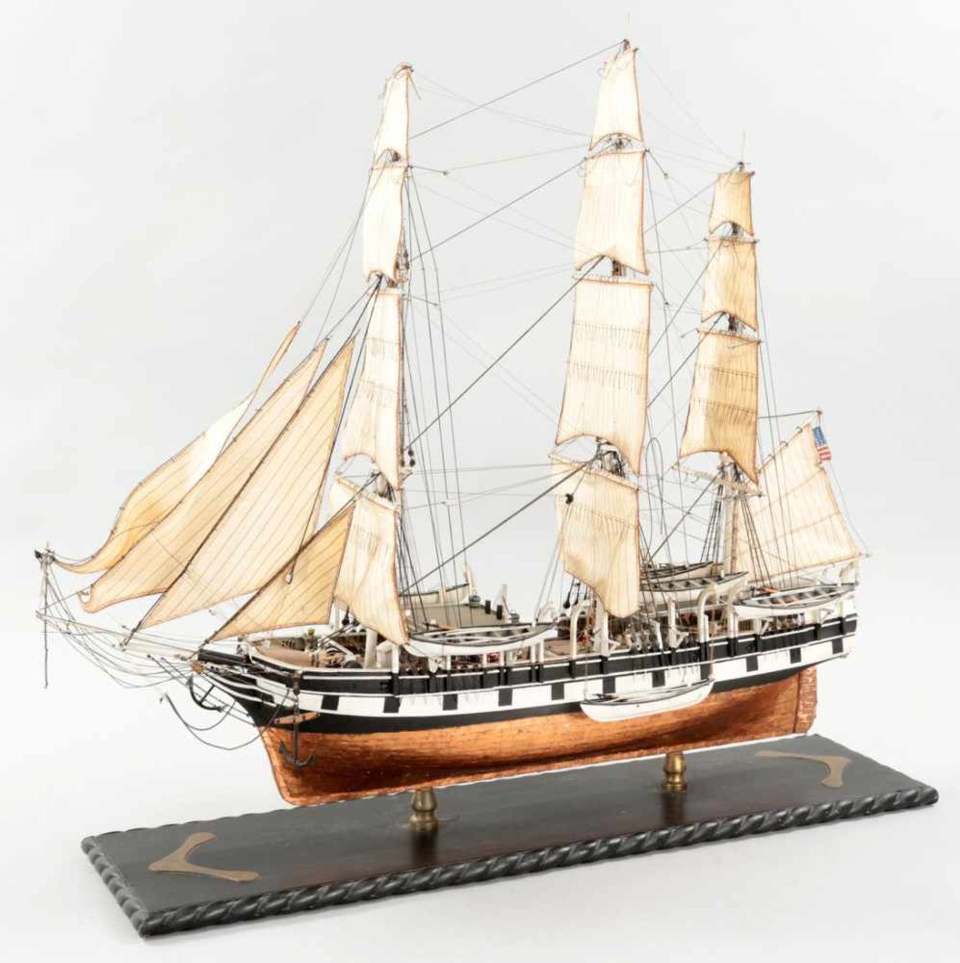 Schiffsmodell eines amerikanischen Klippers