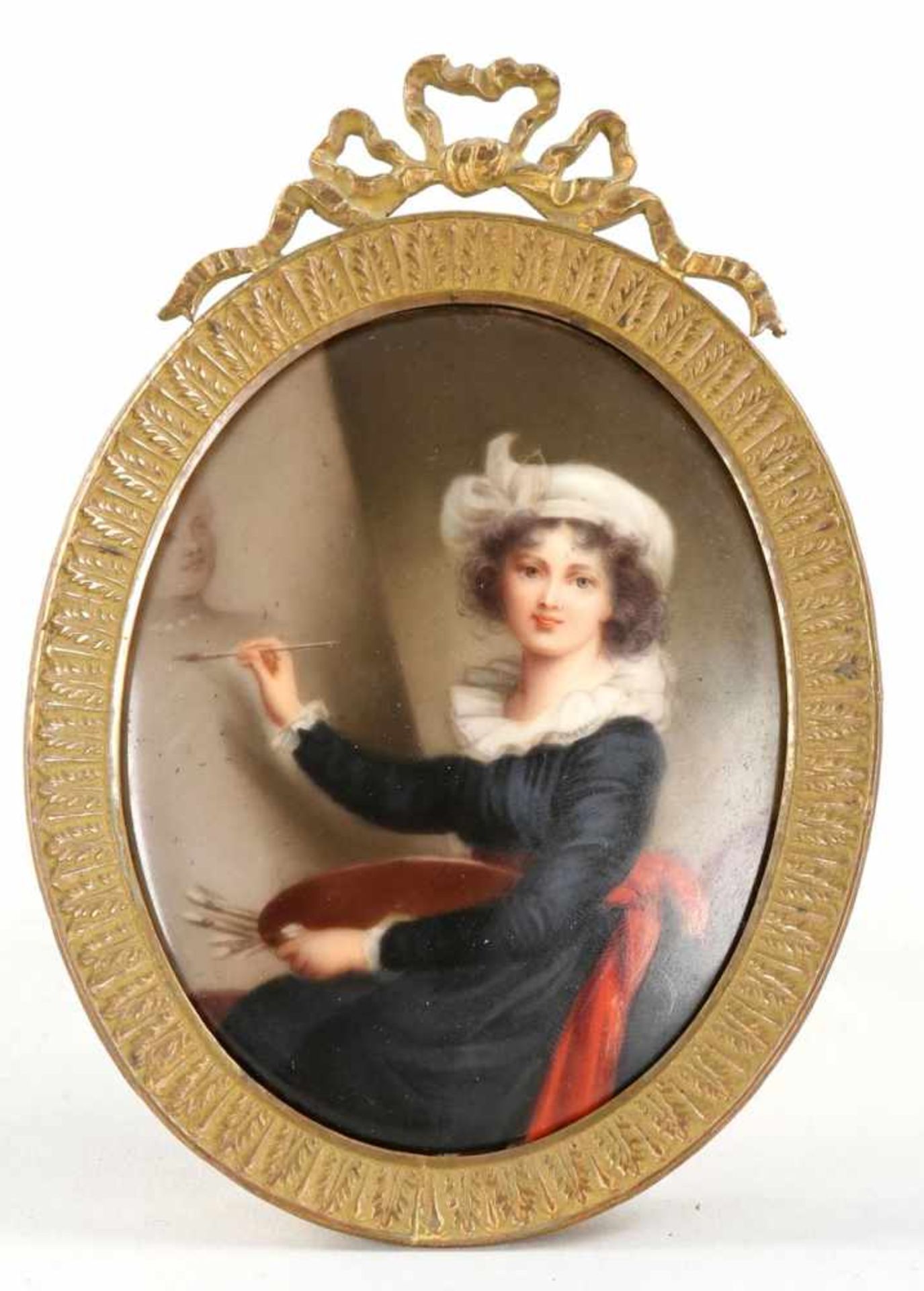 Miniaturbildnis der M.L.E. Vigée-Lebrun<