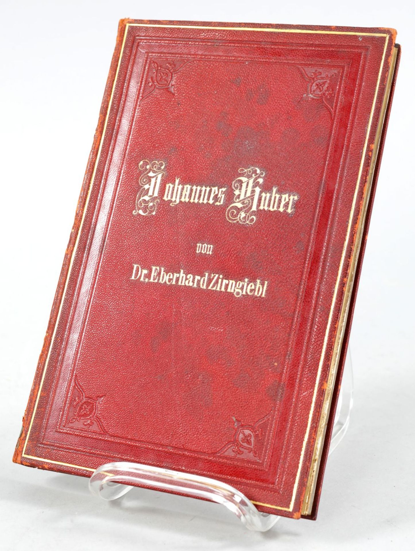 Buch "Johannes Huber" a.d. Bibliothek der Marie Therese