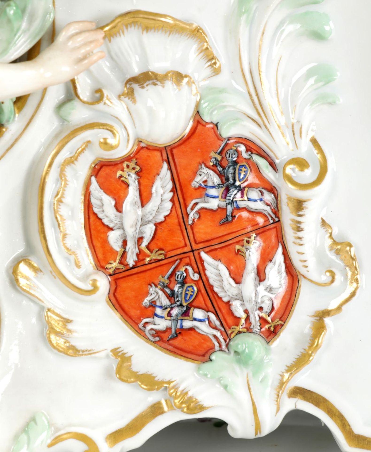 Prunkpendule m. dem Wappen v. Polen-Litauen - Bild 4 aus 19