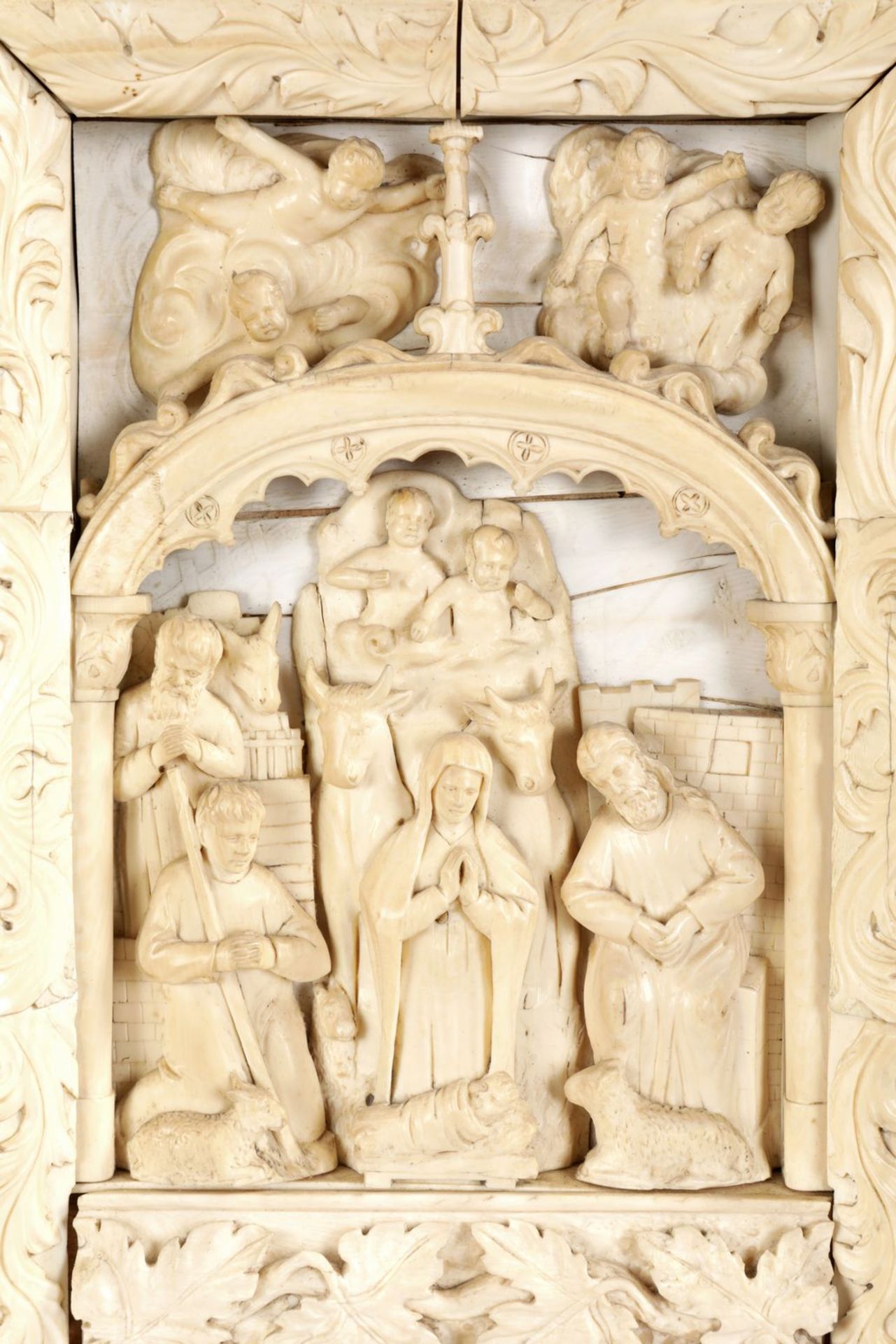 Triptychon "Geburt Jesu" - Image 2 of 10