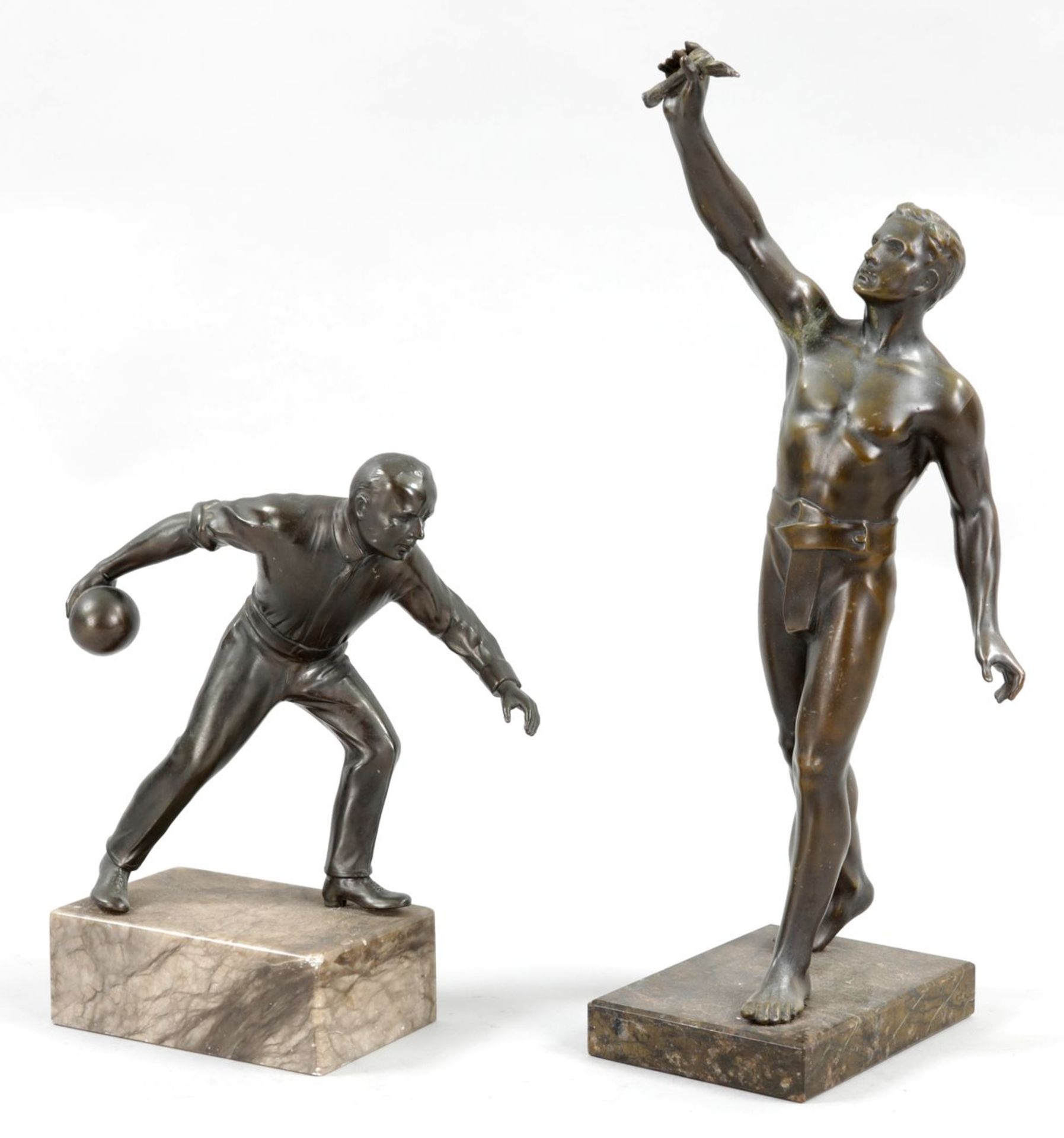 2 Sportlerfiguren