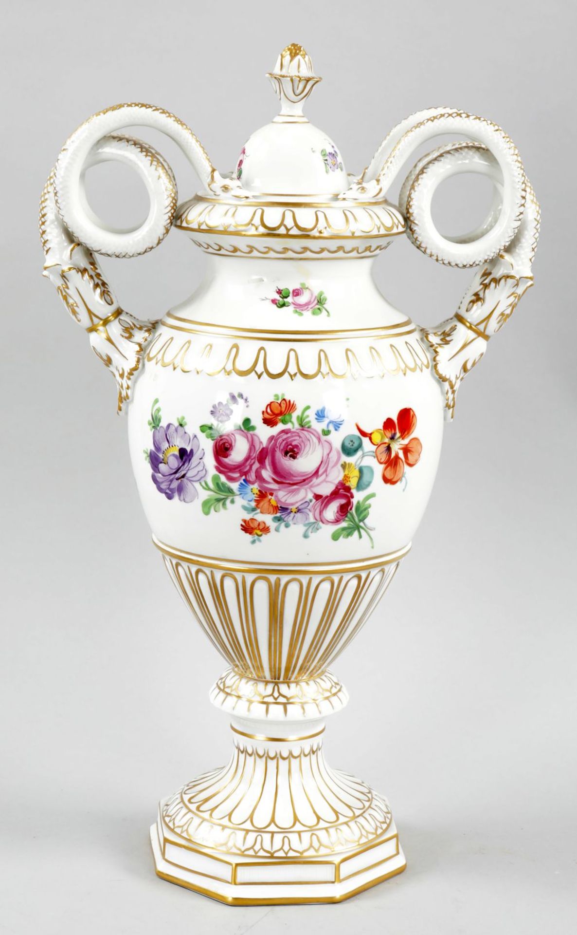 Schlangenhenkelvase