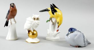 4 Vogelfiguren