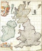 Karte der Britischen Inseln