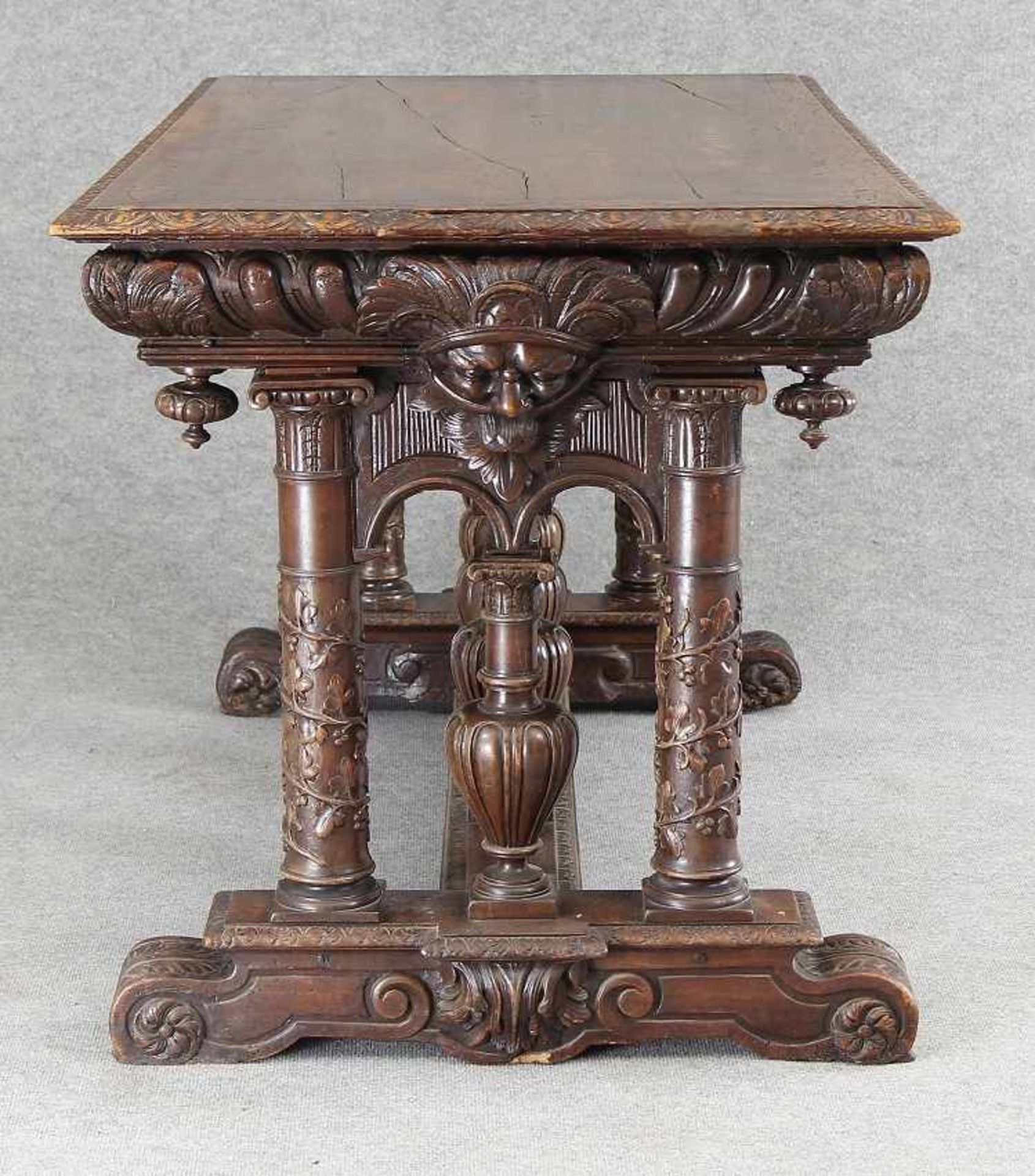 French Renaissance Library Table - Bild 5 aus 9