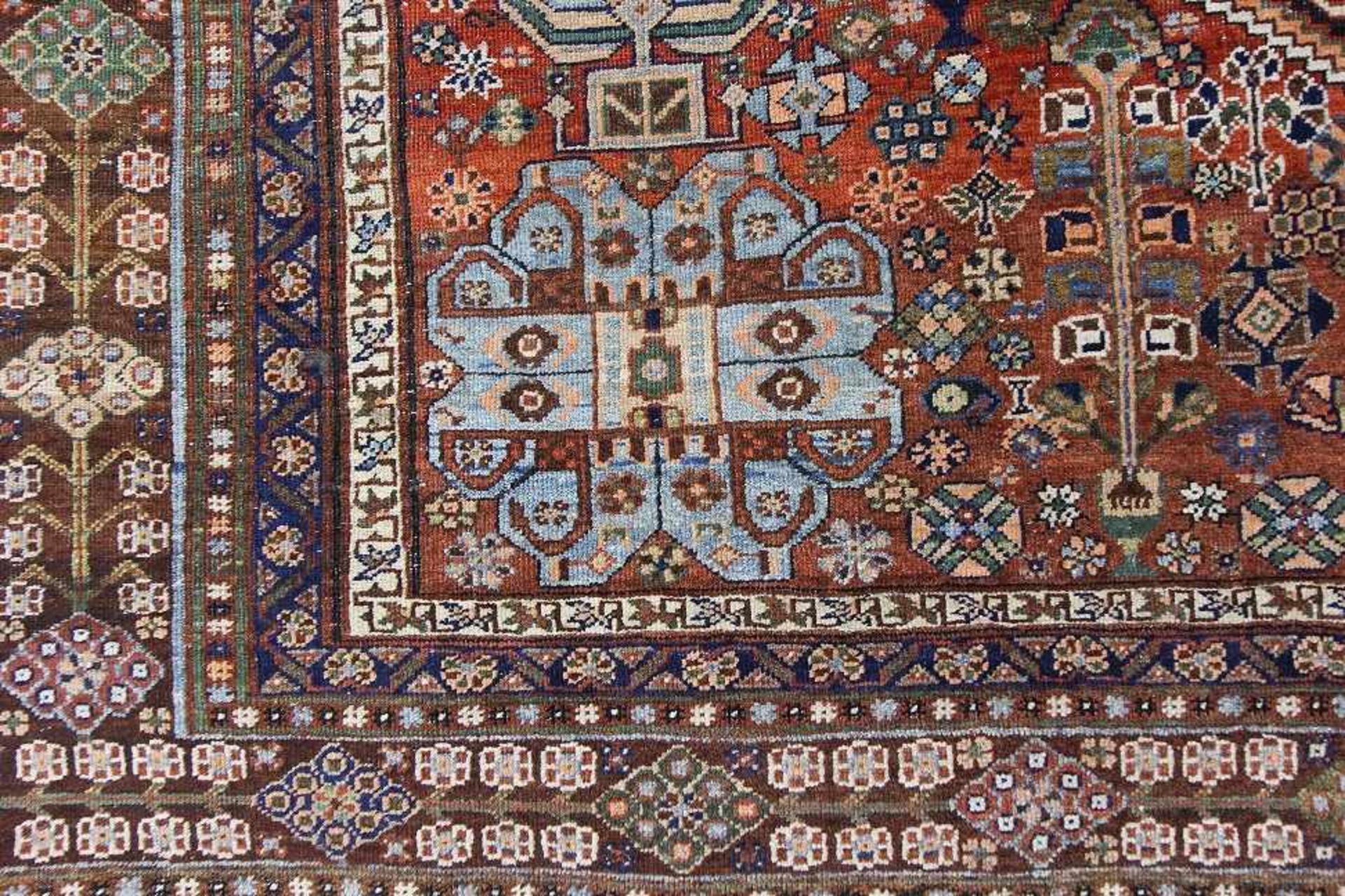 Large antique "Qashgai" Rug - Bild 5 aus 9