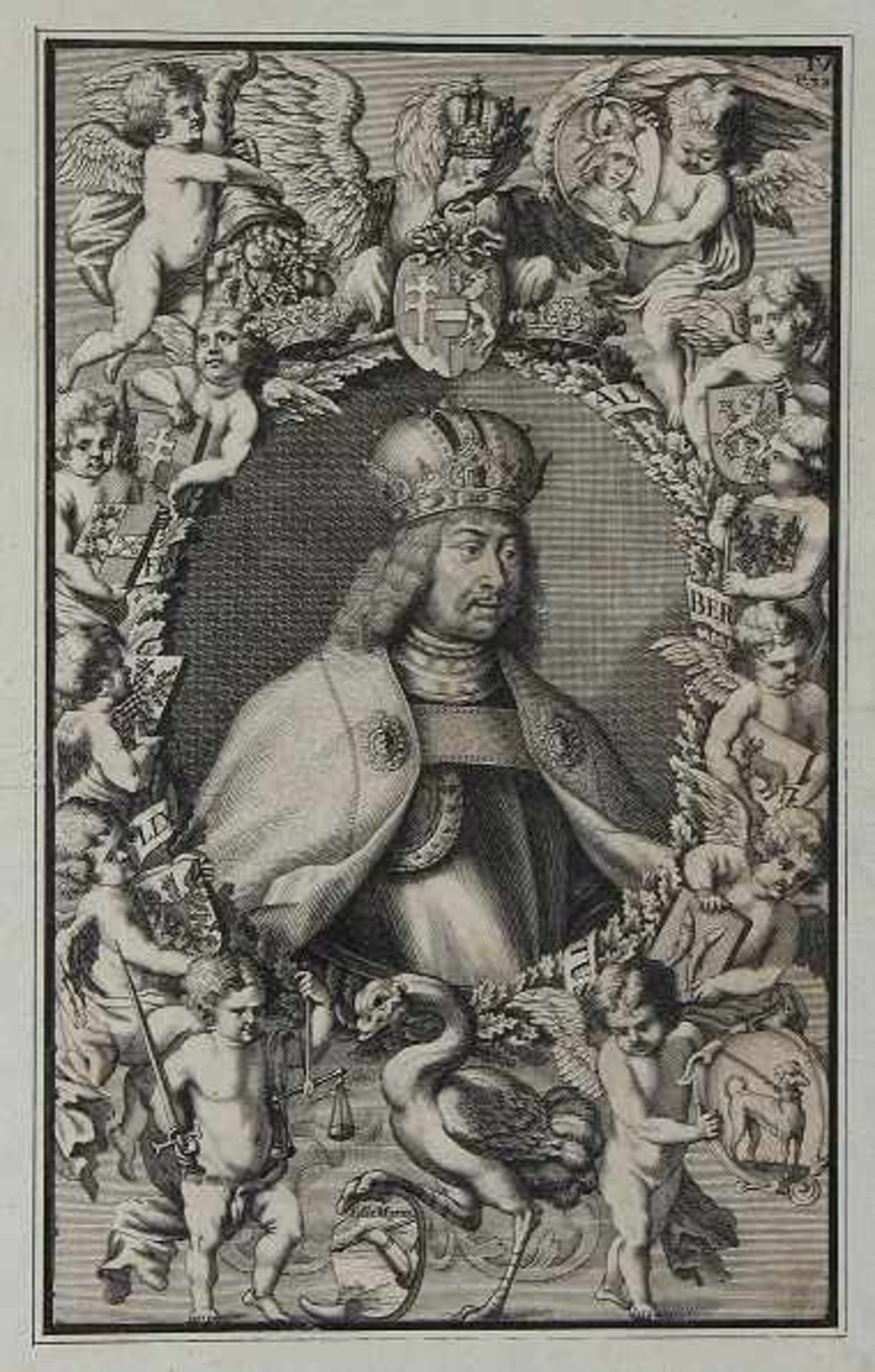 Bundle of five 17th Century Engraved Portraits - Bild 5 aus 5