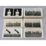 Large Bundle of 149 Stereoscopic Cards "World War 1914 - 1918"