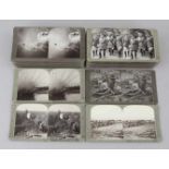 Bundle of 53 Stereoscopic Cards "World War 1914 - 1918"