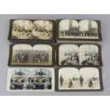 Bundle of 28 Stereoscopic Cards "World War 1914 - 1918"