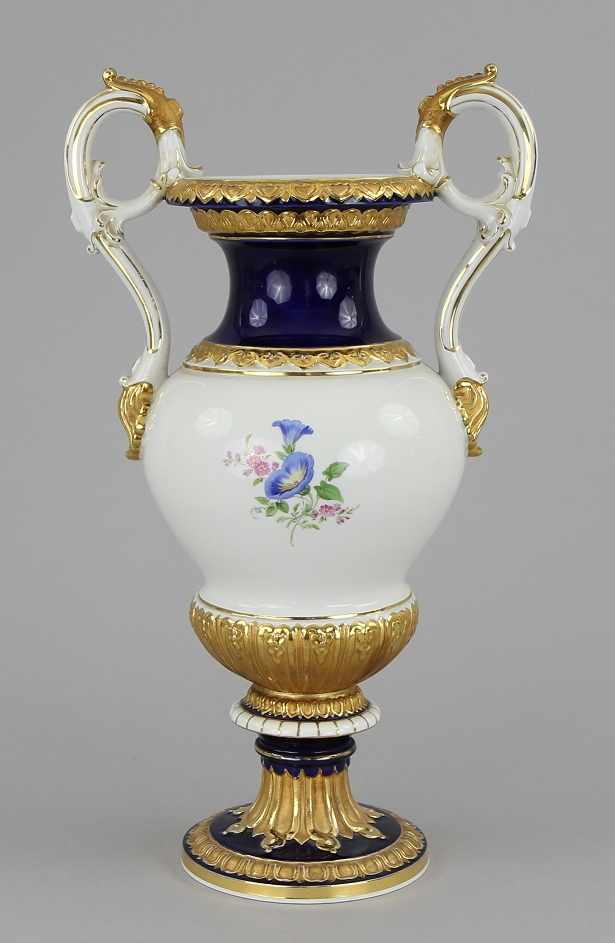Large Meissen Vase - Bild 2 aus 6