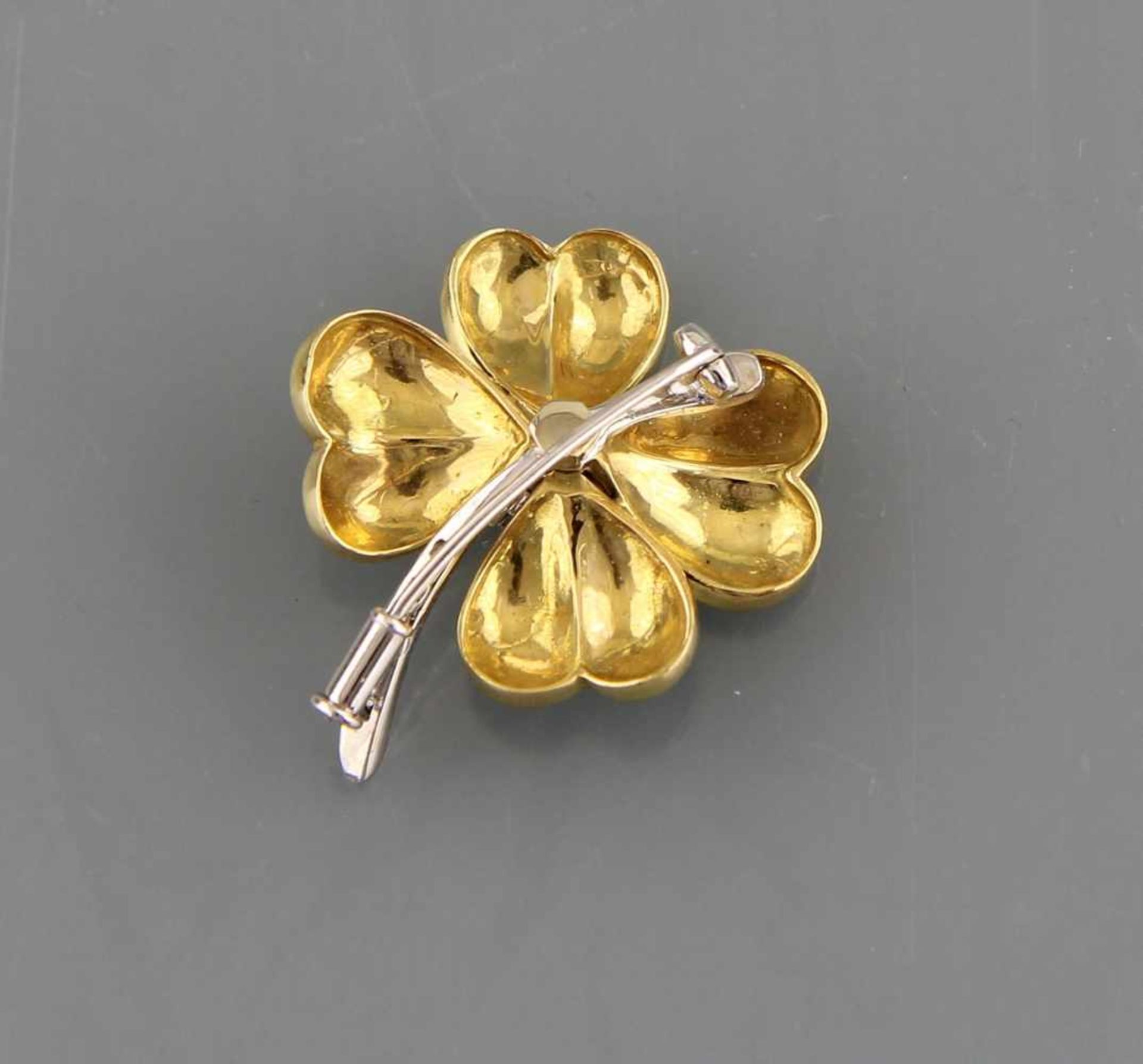 Brooch "Shamrock" - Bild 2 aus 2