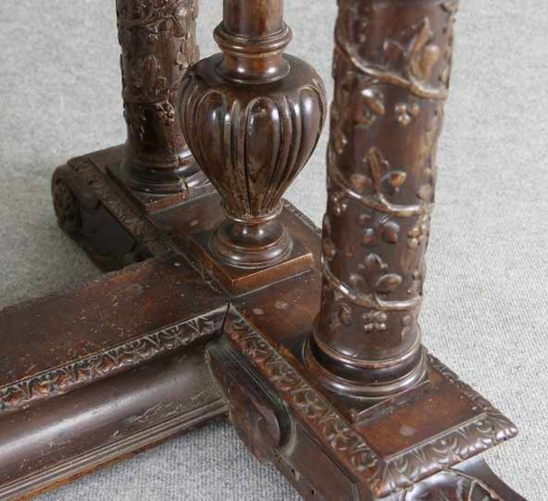 French Renaissance Library Table - Bild 8 aus 9