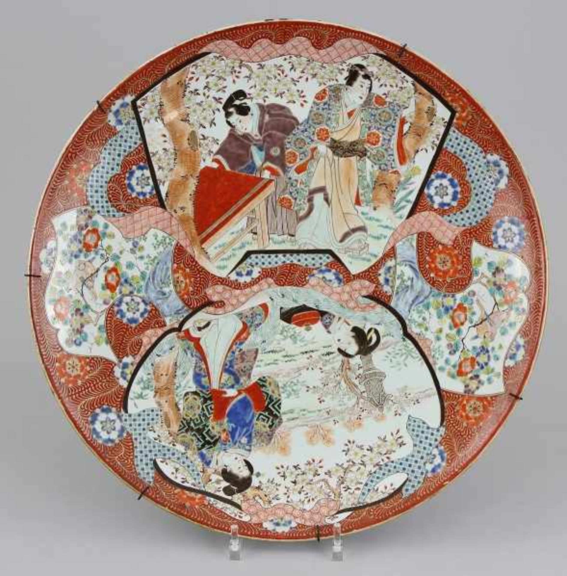 Large "Imari" Plate - Bild 2 aus 4