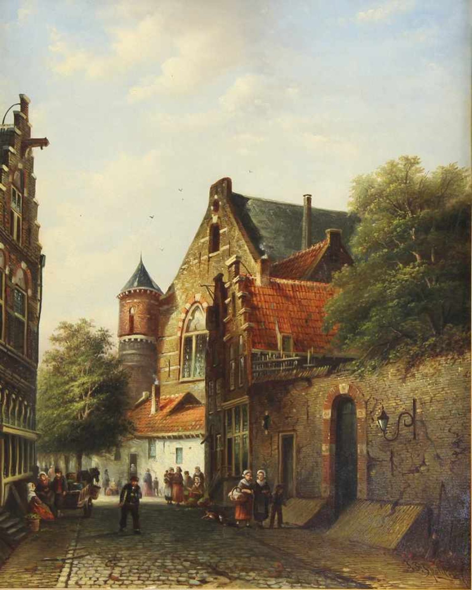 Spohler, Johannes Franziscus (Rotterdam 1853 - 1923 Amsterdam?) - Bild 2 aus 6