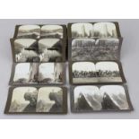 Large Bundle of 72 Stereoscopic Cards "All over the World"