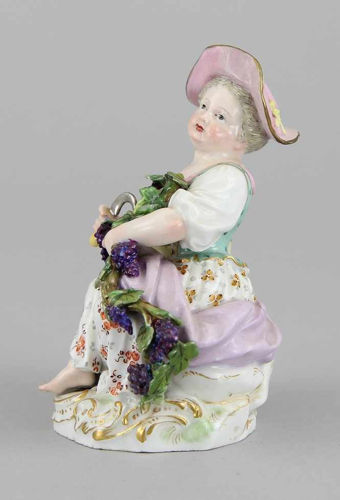 Meissen figure "Little Winemaker" - Bild 3 aus 4